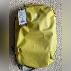 Cotopaxi Allpa 35L Travel Pack Lemongrass Cedar